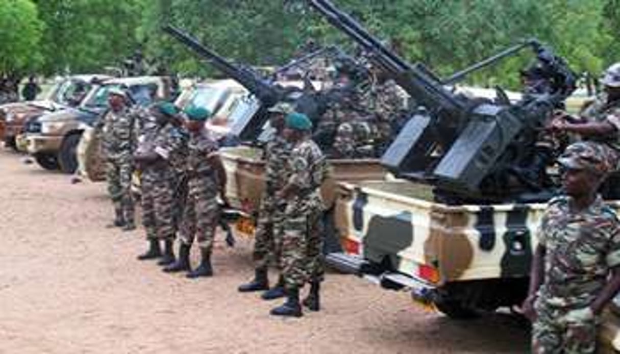 Des soldats camerounais le 17 juin 2014 stationnés dans le Nord. © AFP