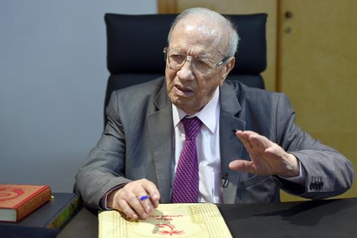 Essebsi dit assumer l’héritage du passé et veut bâtir la Tunisie du 21e siècle © AFP
