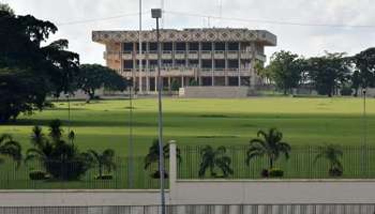 La résidence pour les hôtes étrangers du gouvernement ivoirien, le 1er novembre à Yamoussoukro. © AFP