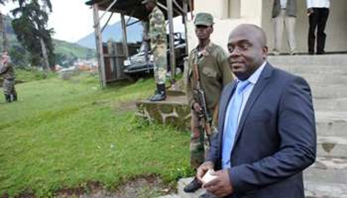 Bertrand Bisimwa, chef politique du M23. © AFP