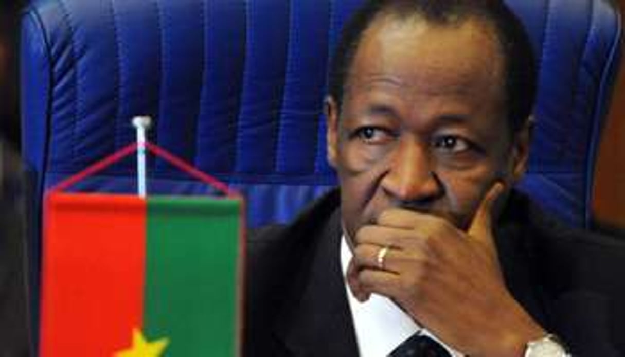 Blaise Compaoré, ex-président du Burkina Faso. © AFP