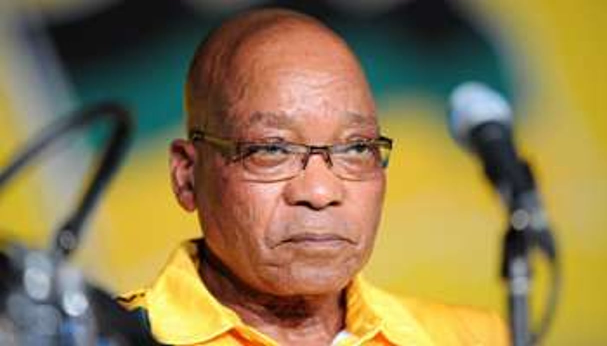 Jacob Zuma, le 16 décembre 2012 à Bloemfontein, en Afrique du Sud. © AFP