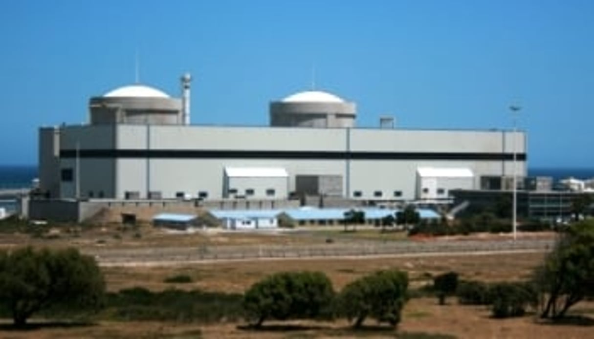 Vue de la centrale nucléaire de Koeberg, la seule active en Afrique du Sud. © Wikimedia Commons
