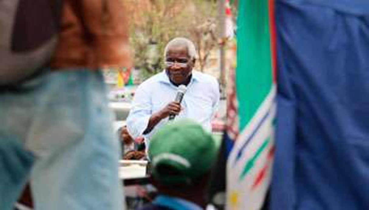 Afonso Dhlakama a fait une meilleure campagne que prévu. © Adrien Barbier