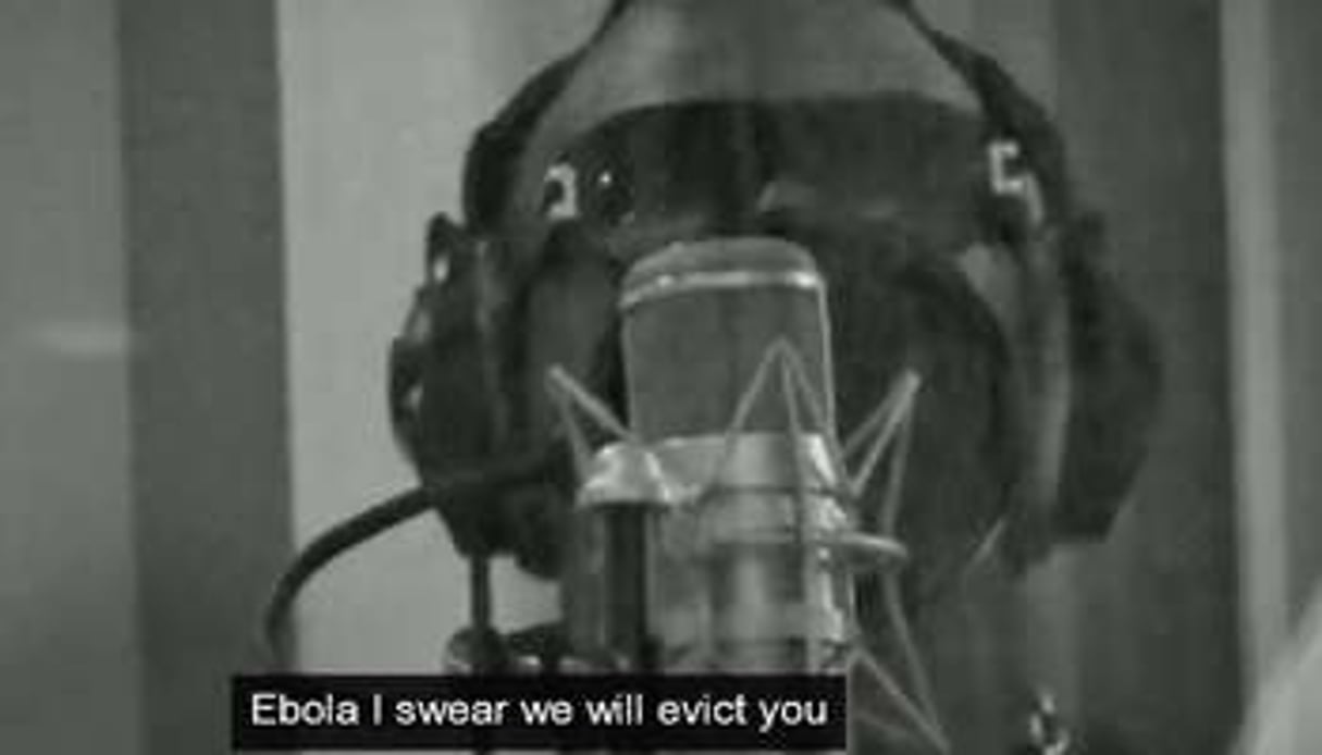 Image du clip Africa Stop Ebola. © Capture d’écran YouTube.