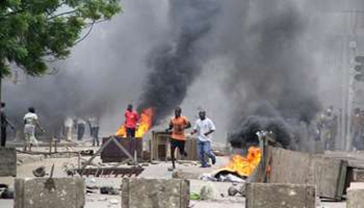 Lors d’une précédente manifestation de l’opposition togolaise, le 22 août 2012 à Lomé. © AFP