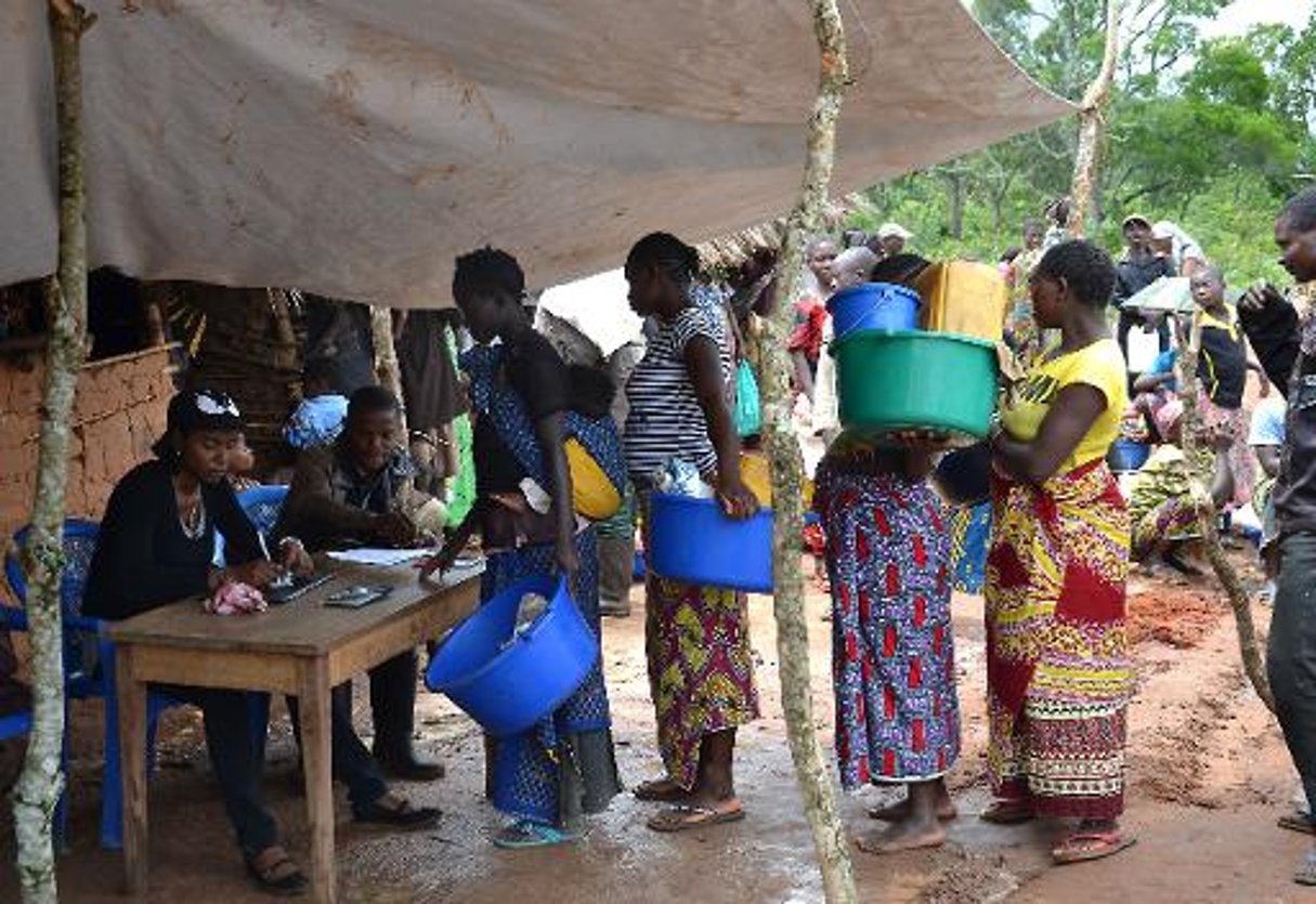 RDC: dans le camp de Tundula, les déplacés attendent plus d’aide alimentaire © AFP