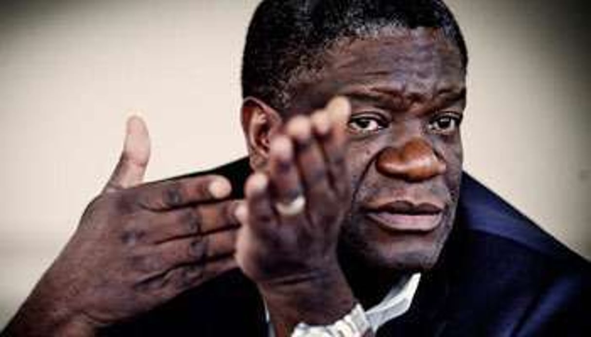 Le chirurgien congolais, Denis Mukwege, a reçu le prix Sakharov 2014. © AFP