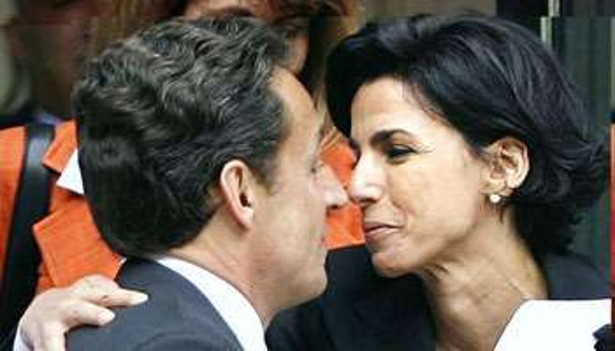 Nicolas Sarkozy et Rachida Dati. © AFP