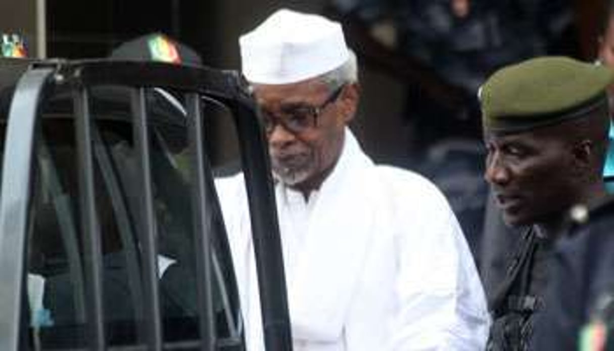 Hissène Habré est en exil à Dakar depuis 1990. © AFP