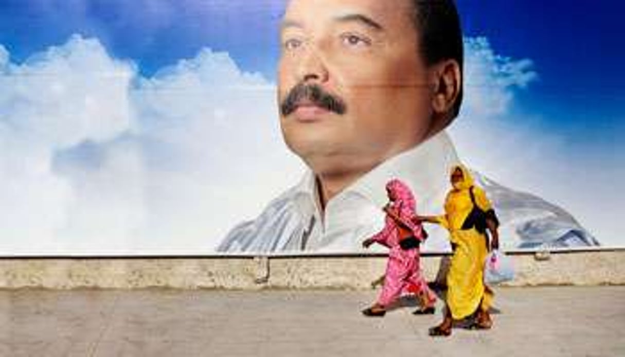 En juin 2014, dans les rues de Nouakchott quelques jours avant la présidentielle. © Joe Penney/reuters