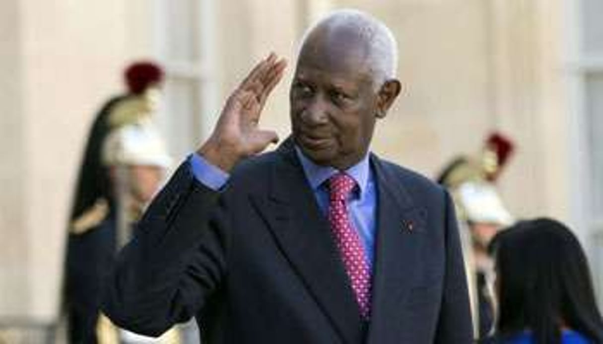 Abdou Diouf à Paris, le 10 septembre 2014 © tribouillard/AFP