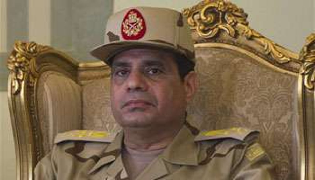 Abdel Fattah al-Sissi, le président égyptien. © AFP