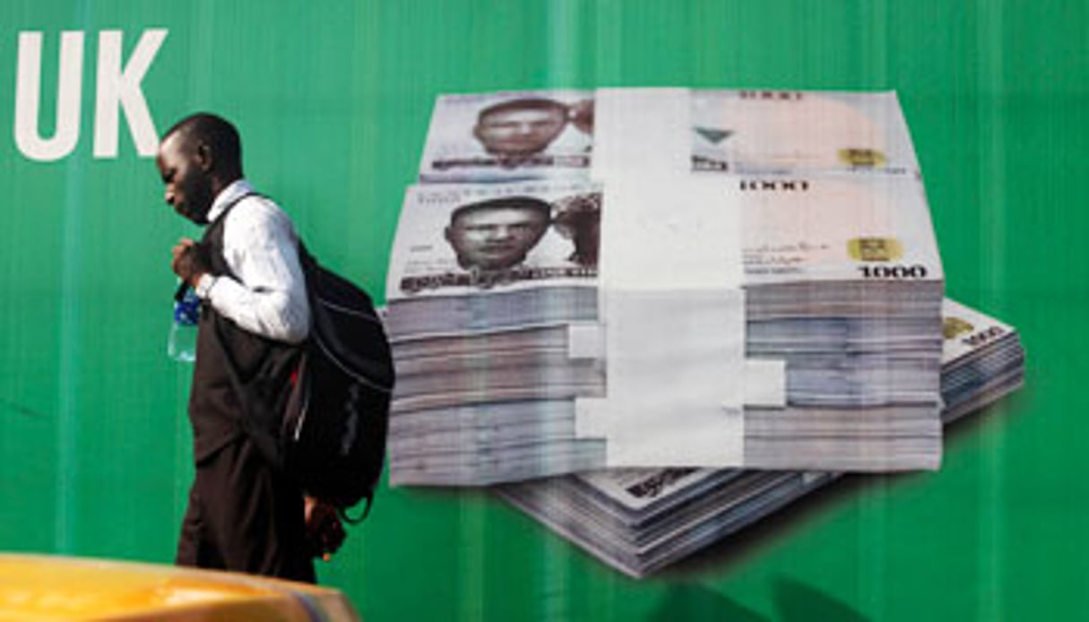 La Banque centrale du Nigeria espère stabiliser l’économie nationale, avec cette dévaluation. © Akintunde Akinleye/Reuters