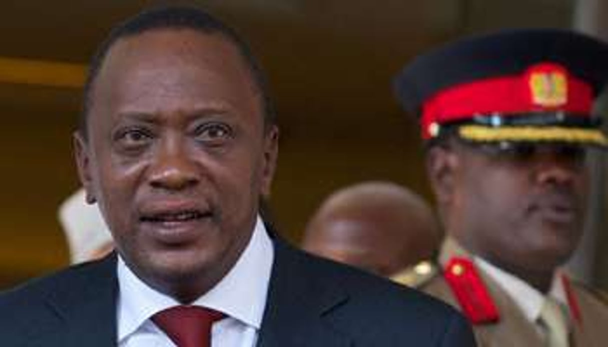 Le président kényan Uhuru Kenyatta. © AFP