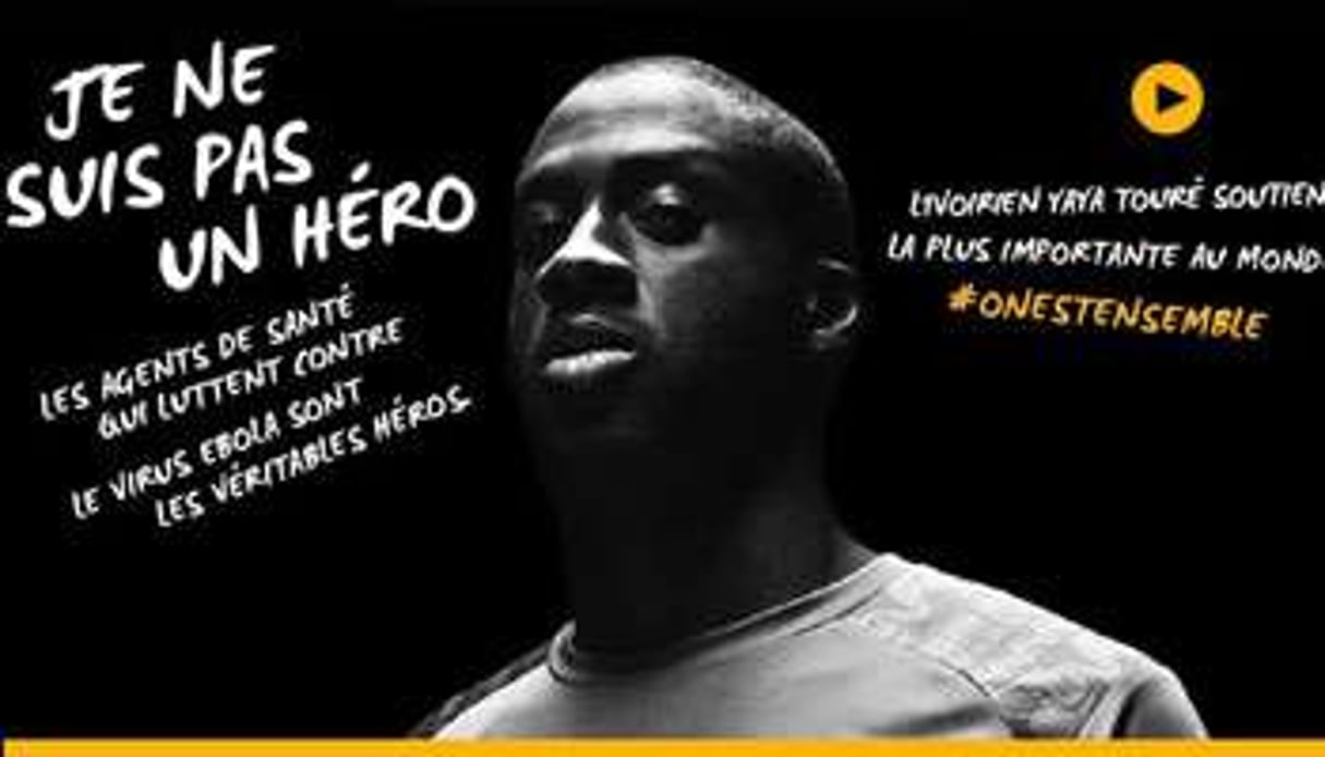 Yaya Touré, l’international ivoirien. © Capture d’écran/WeAreAfricaUnited.