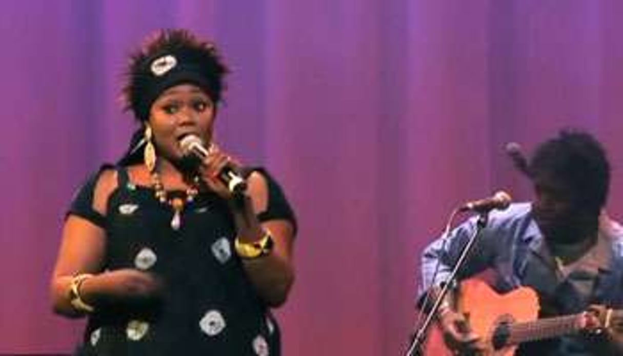 La chanteuse malienne Fantani Touré. © Capture d’écran YouTube.