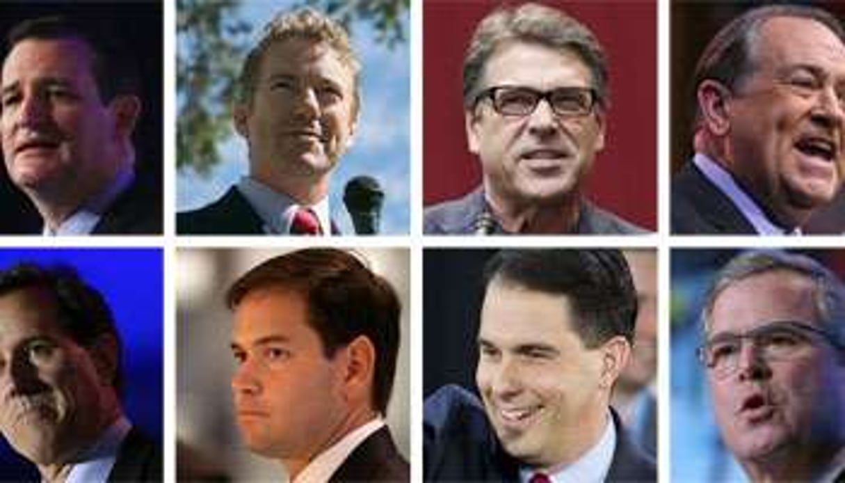 De nombreux républicains sont candidats à la présidentielle. © AFP