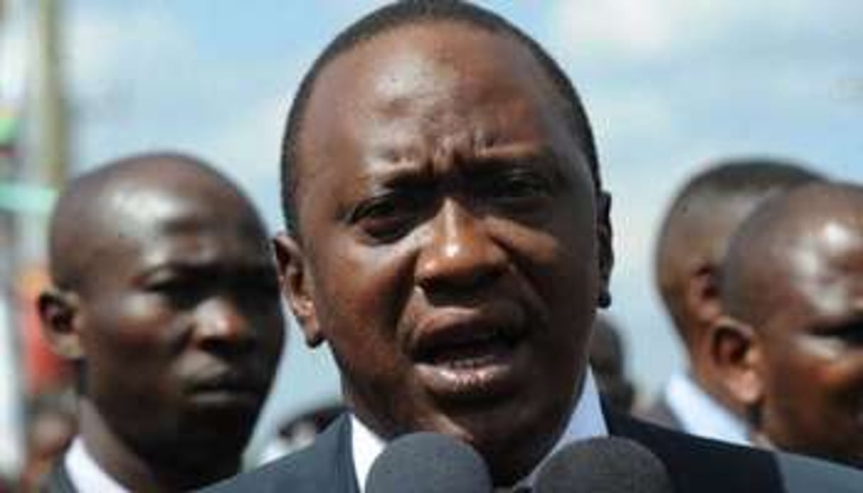 Le président du Kenya, Uhuru Kenyatta. © AFP