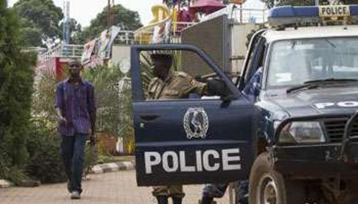La police ougandaise. © AFP