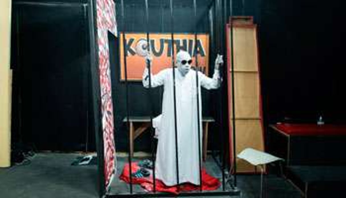 L’émission télévisée le Kouthia show © Youri Lenquette/Pour J.A.