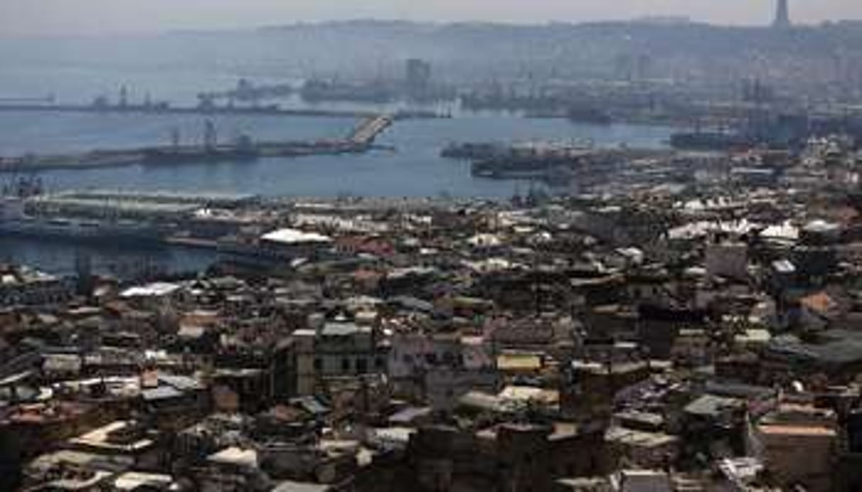 Vue du port d’Alger. © AFP