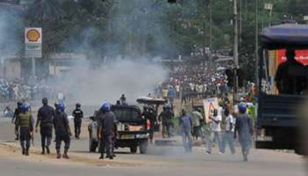 Des éléments de la police ivoirienne, en 2010. © Archives/AFP