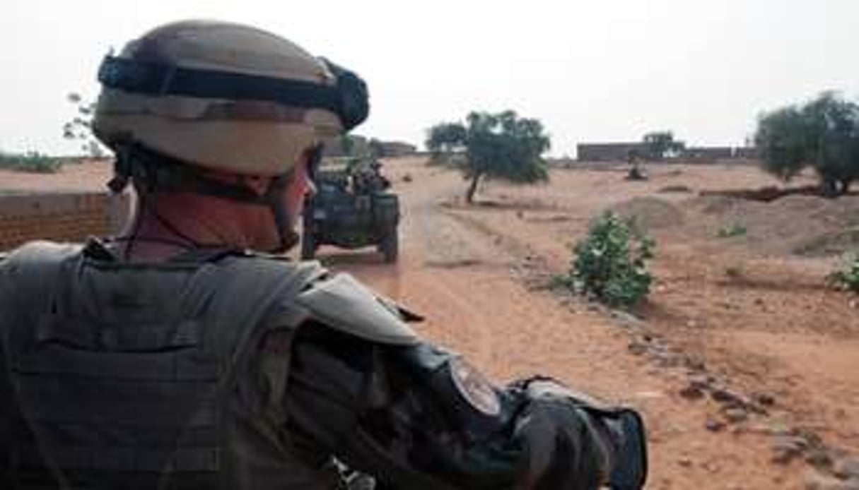 Un soldat français dans le Nord du Mali. © AFP