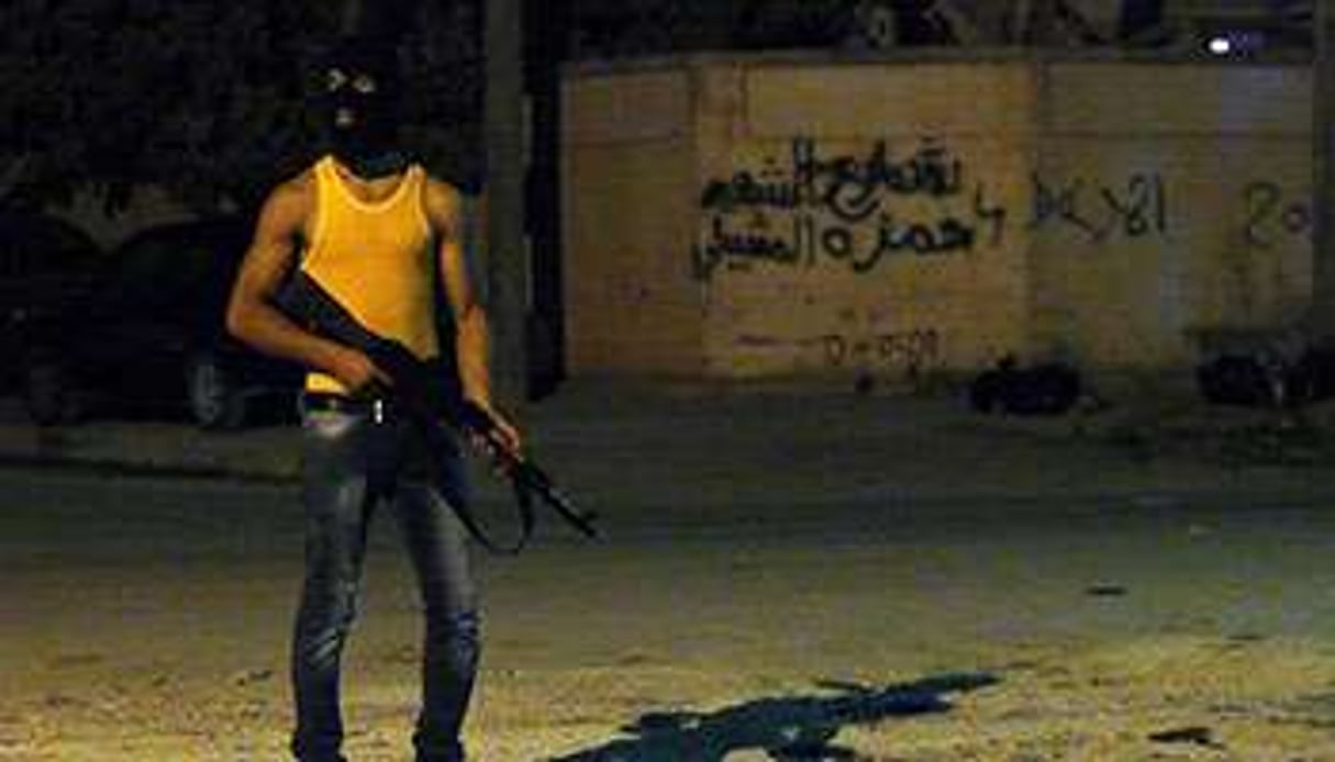 Un milicien le 29 juillet 2014 à Benghazi, dans l’est de la Libye. © AFP