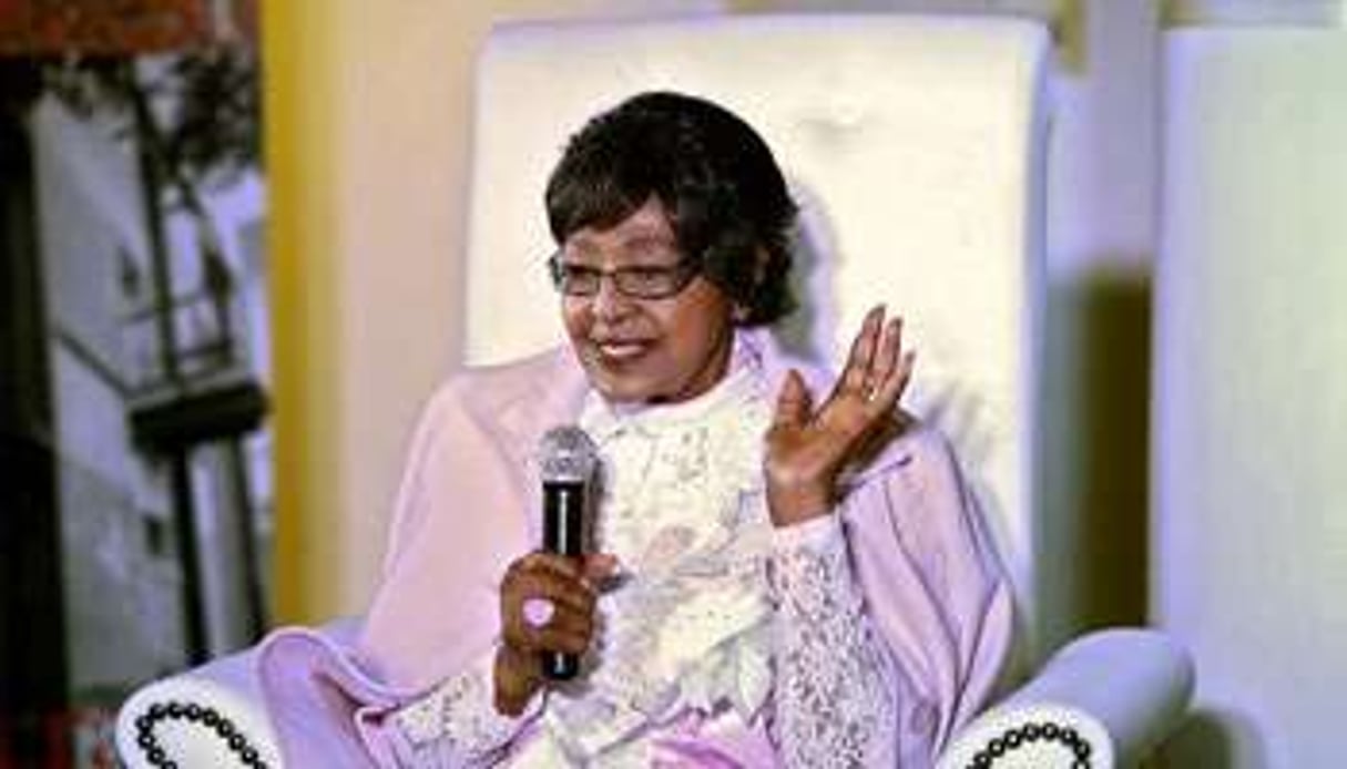 L’ex-épouse de Madiba, Winnie Madikizela-Mandela. © AFP