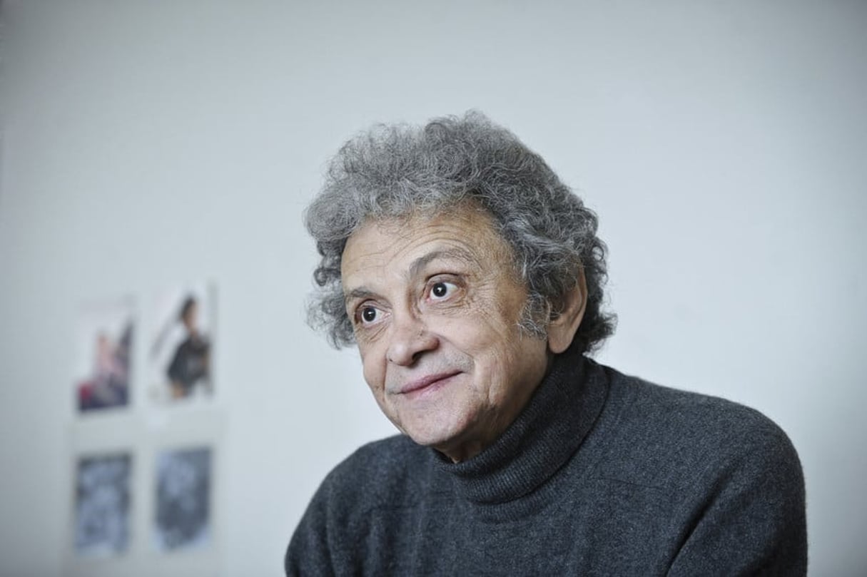 Mouloud Mimoun (Algérie – France), ancien journaliste, réalisateur, il a créé en 2009 l’association Le Maghreb des Films, qu’il préside toujours. A Paris, le 21.11.2014. © Vincent Fournier/J.A.