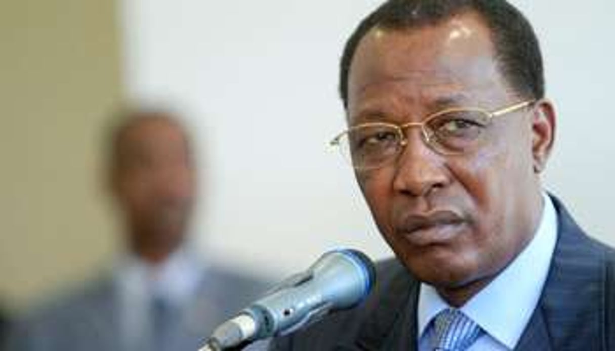 Le président tchadien Idriss Déby Itno, au pouvoir depuis près de 25 ans. © Asharf Shazly/AFP