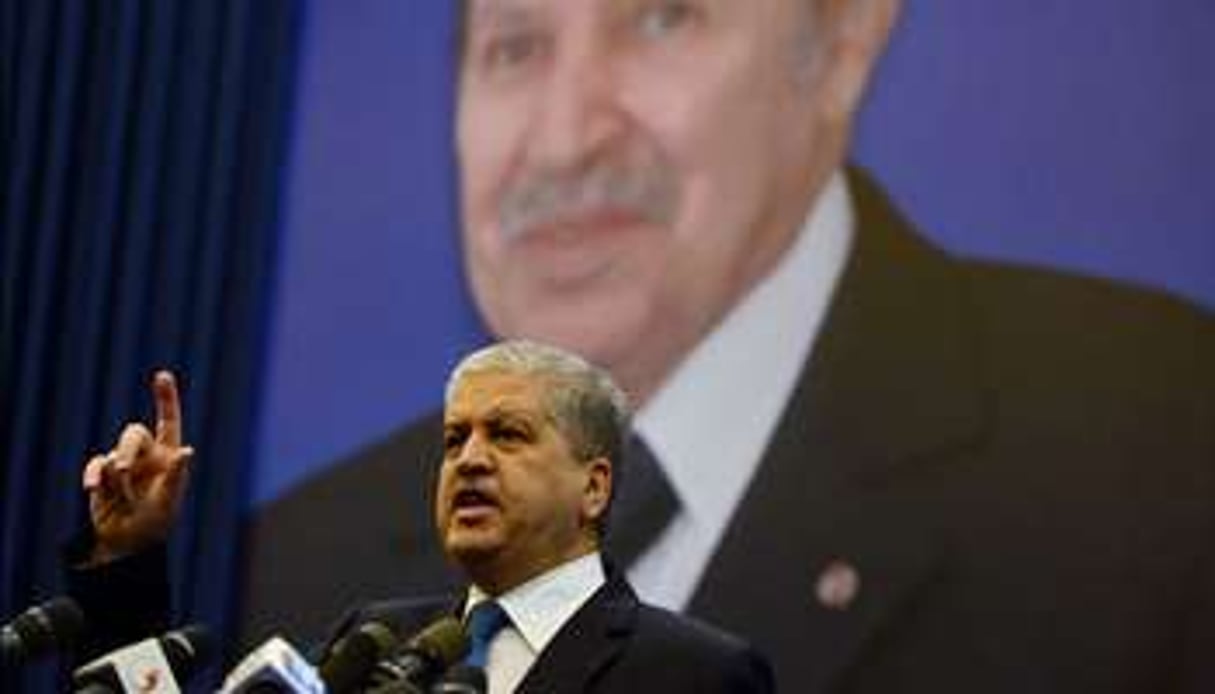 Abdelmalek Sellal est le Premier ministre de l’Algérie. © AFP