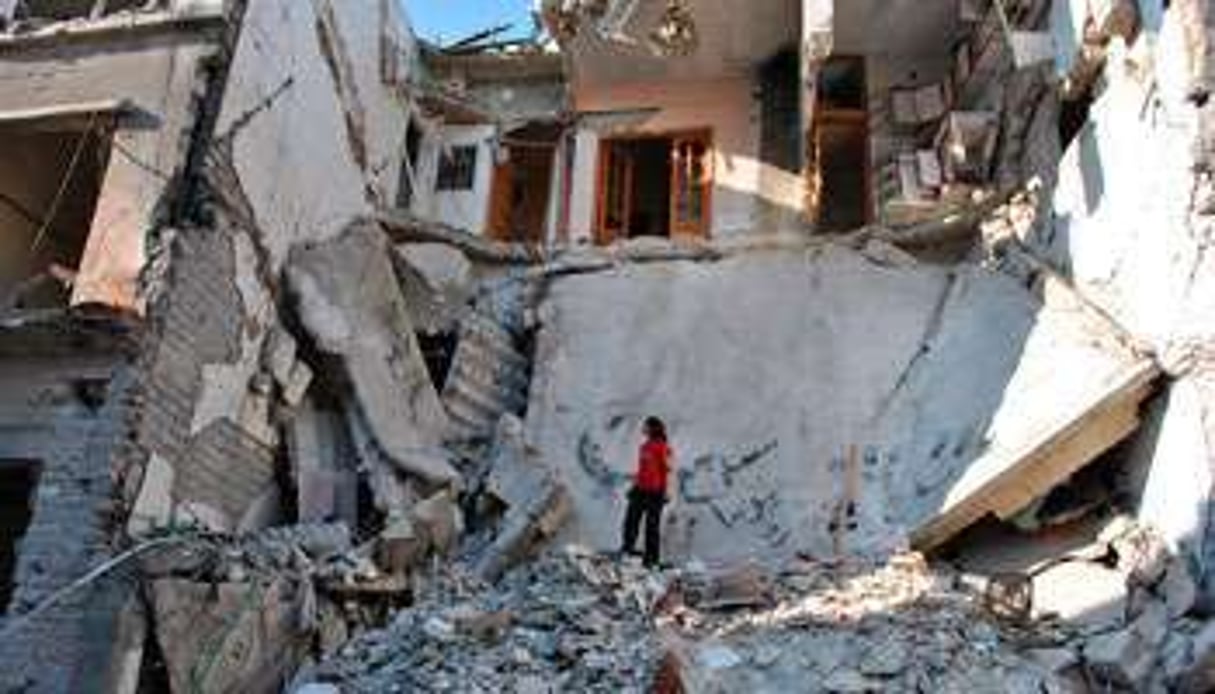 La coréalisatrice a filmé l’horreur et ce qui reste d’humanité à Homs. © DR