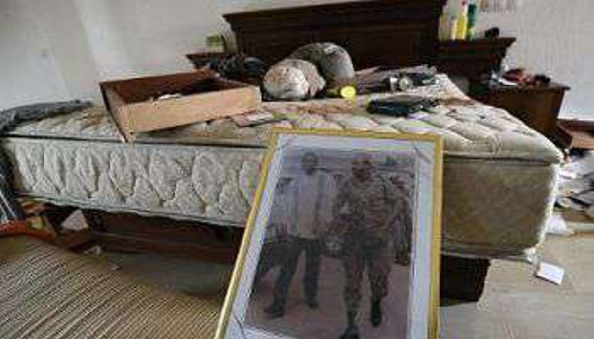 La chambre où le chef de guerre ivoirien Salif Traoré a été arrêté. © AFP