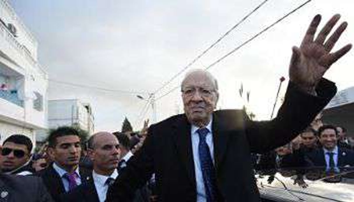 Béji Caïd Essebsi, le 21 décembre 2014 à Tunis. © AFP