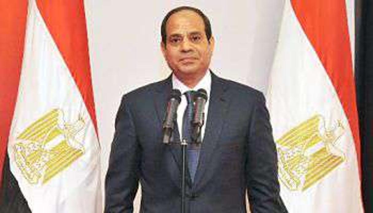 Le président égyptien Abdel Fattah al-Sissi le 8 juin 2014 au Caire. © AFP
