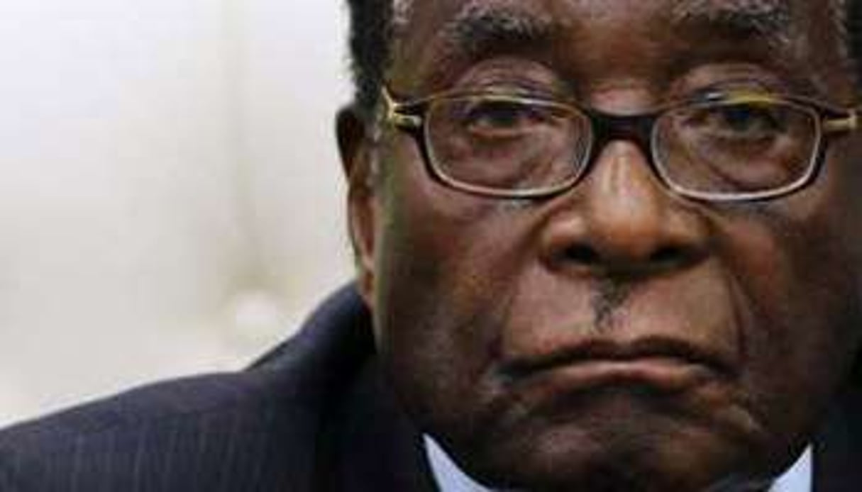 Le président du Zimbabwe, Robert Mugabe. © AFP