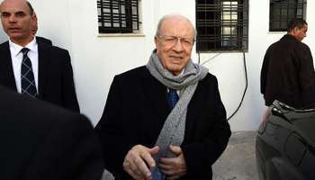 Le président tunisien, Béji Caïd Essebsi. © AFP