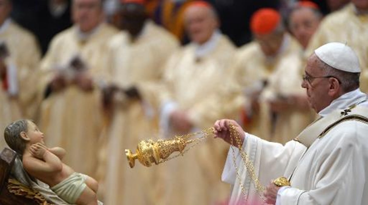 Le pape François célèbre Noël sur fond de guerre et de fondamentalisme religieux © AFP