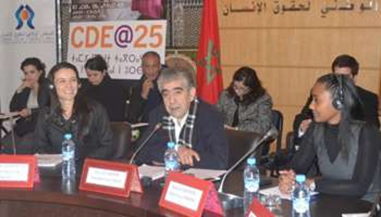 Présentation de l’enquête, le 19 décembre, à Rabat. © CNDH