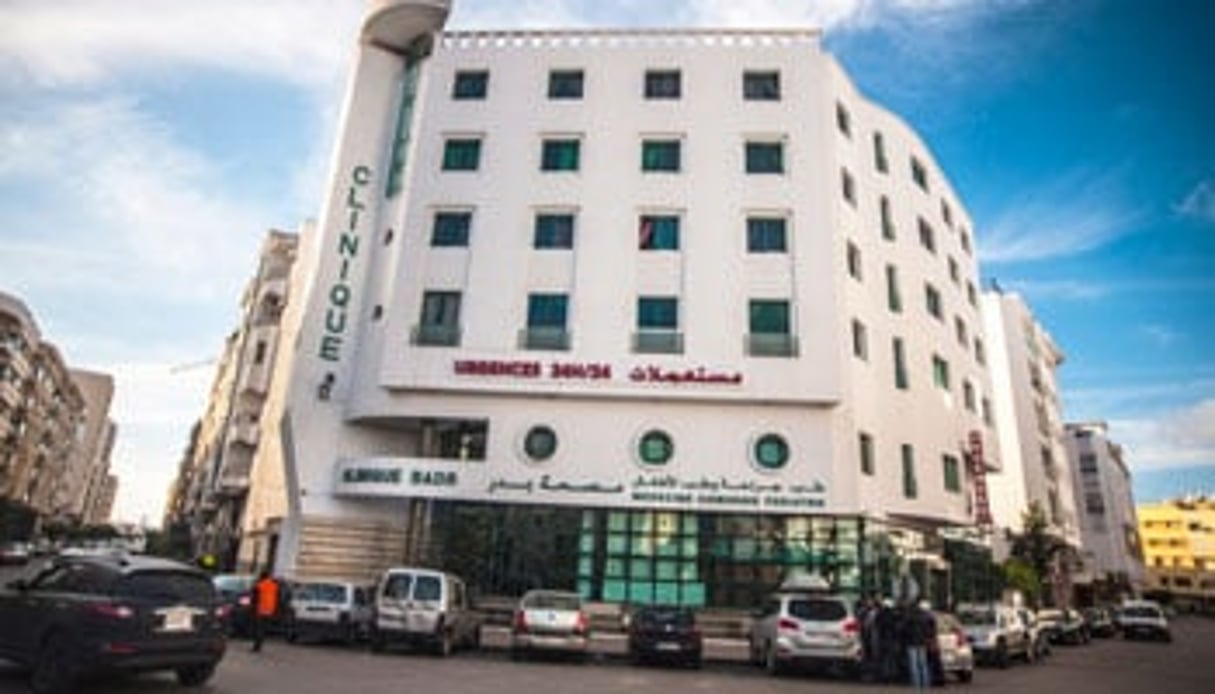 La clinique Badr, à Casablanca. ® Hassan Ouazzani pour JA