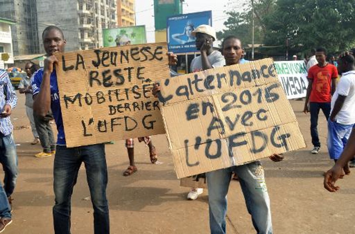Guinée: l’opposition dénonce une répression après des heurts avec la police © AFP