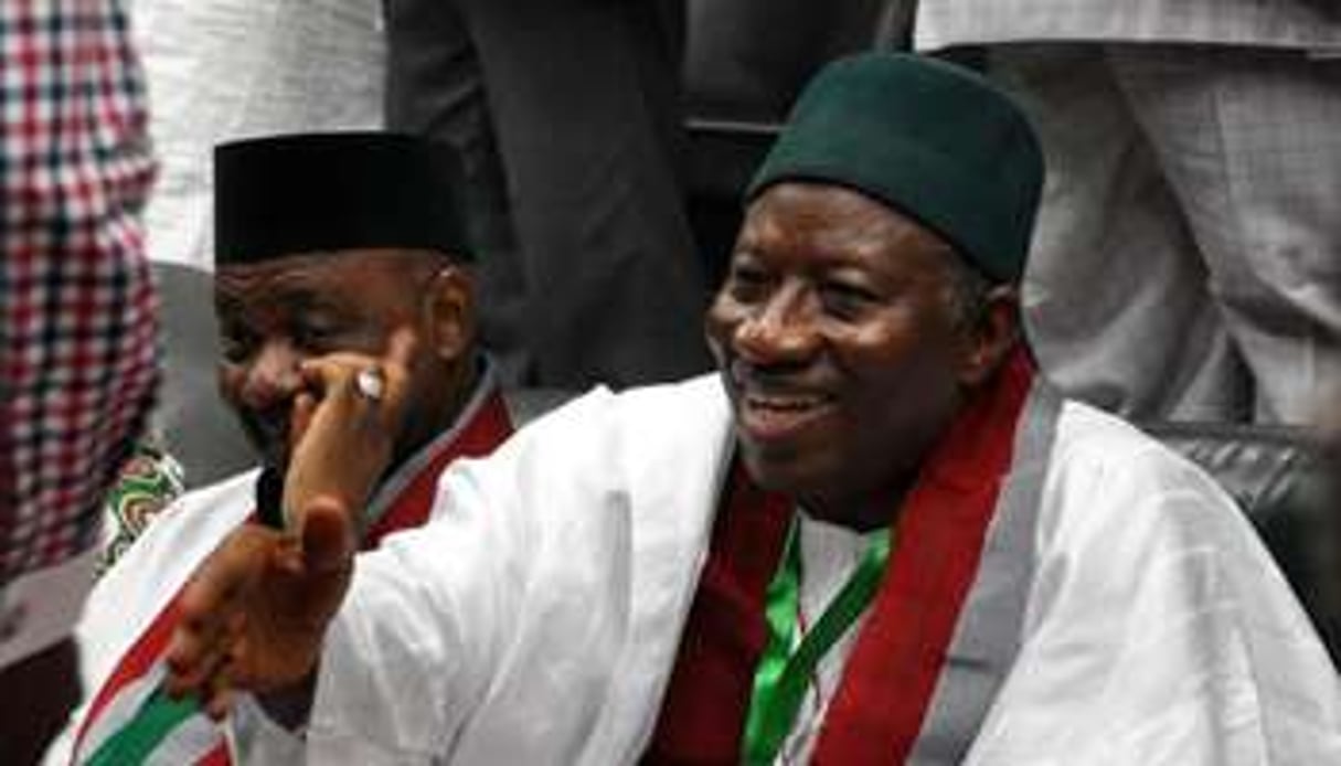 Le président nigérian Goodluck Jonathan, le 11 décembre 2014 à Abuja. © AFP