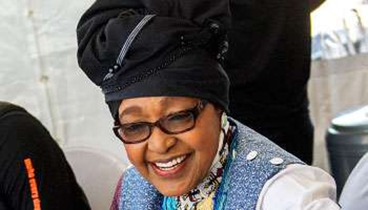 Winnie Mandela : député. © Gianluigi Guercia/AFP