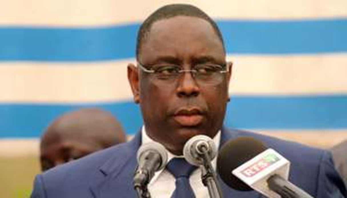 Le président sénégalais Macky Sall. © Seyllou/AFP