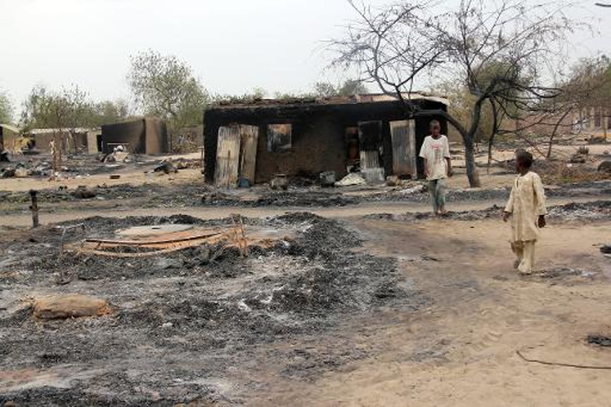Nigeria: à Baga, dévastée par Boko Haram, « des corps partout » © AFP