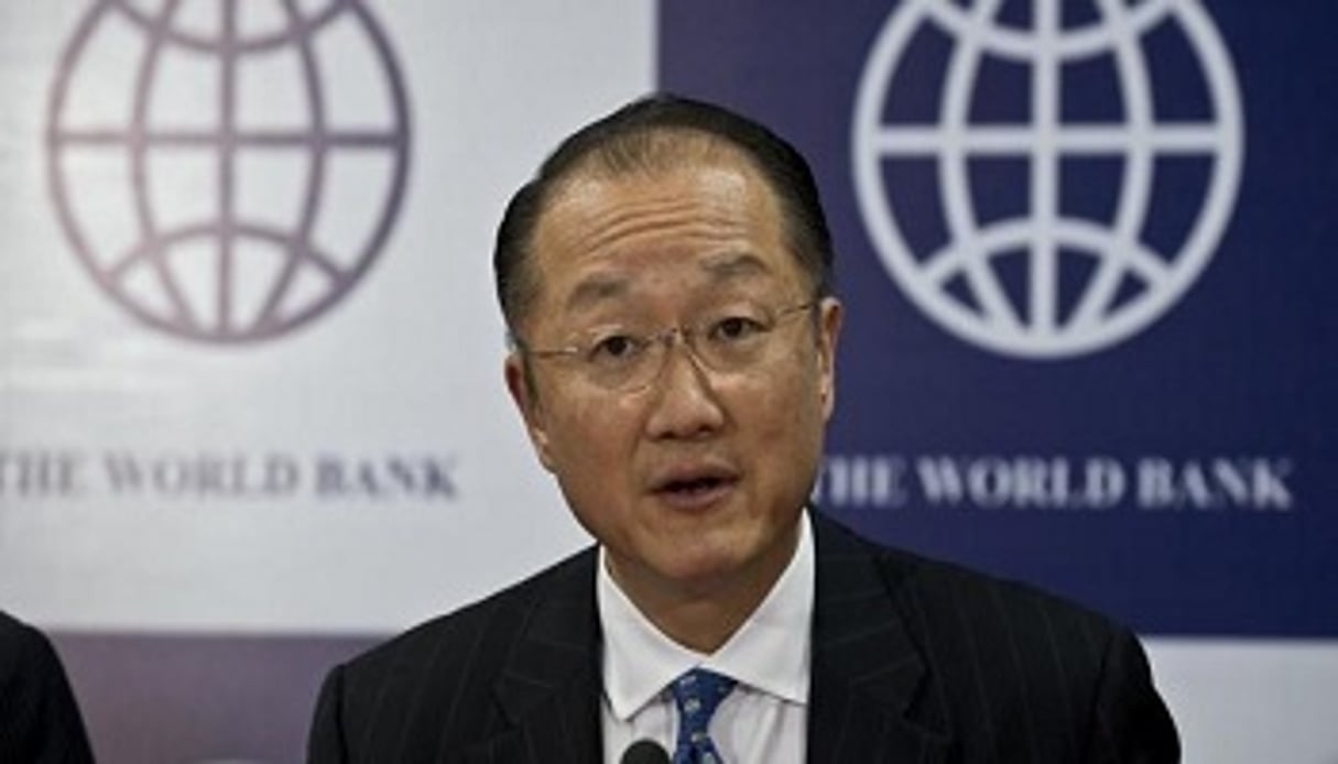 Jim Yong Kim, le président de la Banque mondiale. © AFP