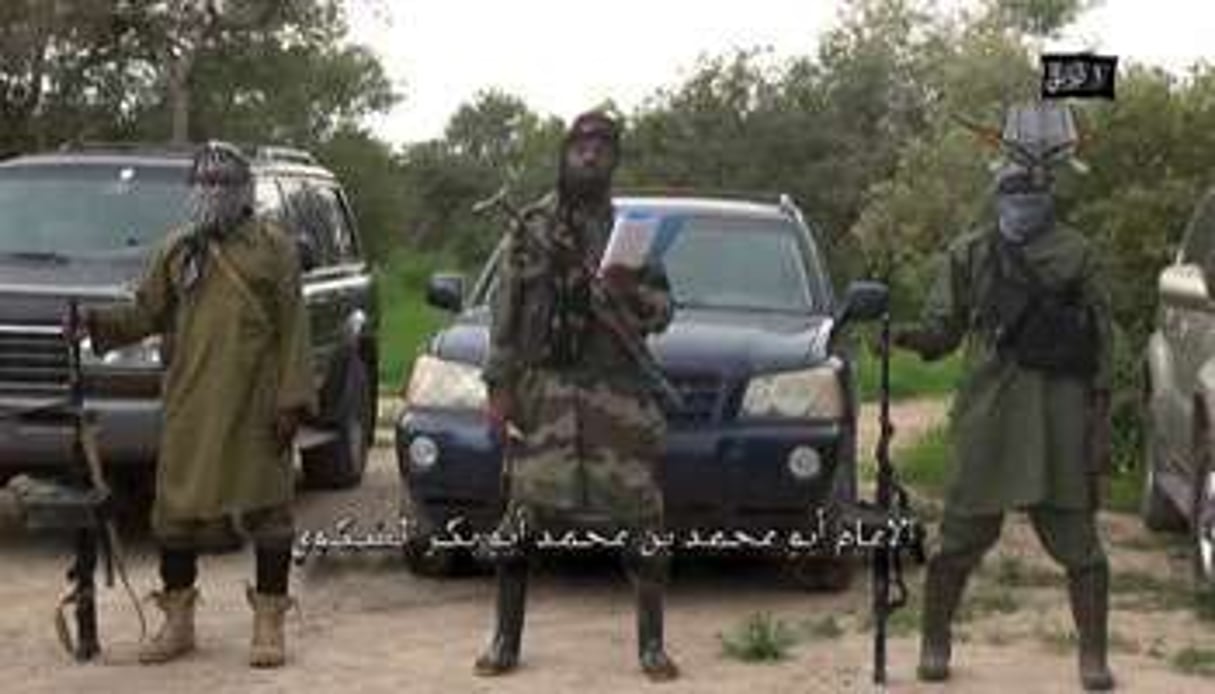Vidéo diffusée par Boko Haram le 24 août. © AFP