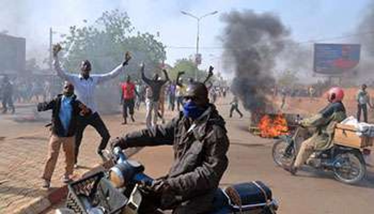 Manifestation contre Charlie Hebdo à Niamey, le 17 janvier 2015. © AFP